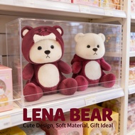 Teddy bear cute doll bear pillow Lena bear birthday gift Lotso bear plush toy plushie cat