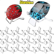 [Fashion] Jewelry Rings Acrylic Display Stand - Home Desk Organizers - Lazy Mineral Agate Crystal Ph