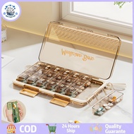 1 Week 7 Day Medicine Box Morning Medicine Storage Box Day Night Pill Box 21 Grid Compartment Daily