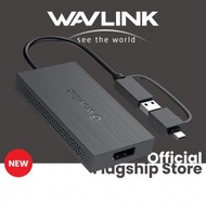 WAVLINK - USB 3.0 至 DisplayPort 4K 顯示器轉接器 Thunderbolt 3/4 相容 3840x2160@30Hz WL-UG7601DPC