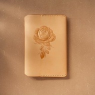 義大利植鞣革護照筆記本皮夾