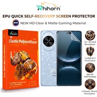 Rhihorn Self-Healing Screen Protector for Nova 15 Max 14 Pro | 14i | 14 | 13 Pro | 13i | 12s | 12i |