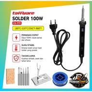 MATA Taffware CS-919 100W Digital Adjustable Soldering Iron 180-520°C + Soldering Iron & Tin 100W El