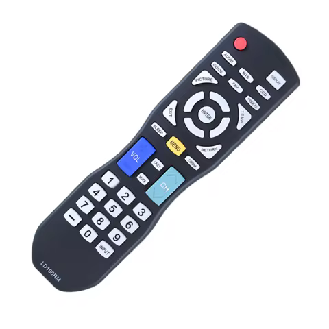 LD100RM Remote Control Replacement for Apex TV Models LE24H87 LE3242 LD4077M HC3269 RM-188 RM188 RTL