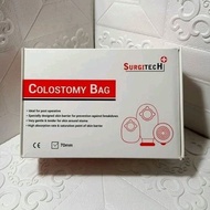 70mm Disposable Colostomy Bag 10set's