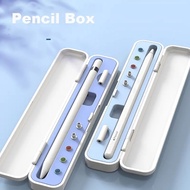 Portable for A-pple Pencil 2 1 Case Storage Box Pouch Pen Holder Stylus Cover for @pple IPad Pencil 1st 2nd Gen Plastic Cases
