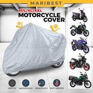M/L/XL/XXL Motorcycle Cover Motorbike Cycle Protection Cover Waterproof