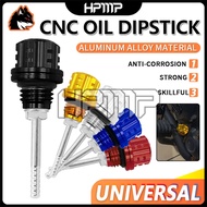 CNC Oil Dipstick Aluminum Alloy Modified Hexagonal Motorcycle Decoration Oil Lever Universal GY6 NVX