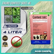 Agrishop 4 Liter Zagro Contest 50EC Cypermethrin 5.5% Zagro Racun Ulat Serangga Insecticides