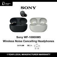 Sony WF-1000XM5 Sony Wireless Noise Cancelling Headphones With Casing + FREE GP Batteries 2x AUP 6AA &amp; 2x AUP 6AAA worth $39