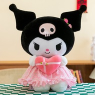 30/40/50cm Sanrio Anime Toys Kawaii Kuromi Mymelody Plush Love Series Stuffed Toy Plush Doll Birthda