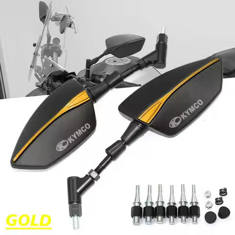 For KYMCO Downtown 300 300i 350i 200i Xciting 250 400 Motorcycle Thread Left Right Rear Rearview Mir