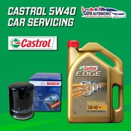 CASTROL 5W40 Fully Synthetic Engine Oil Servicing | With Oil Filter  21 Point Checks