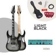 [เซตร็อคหลบ] SiamMusic กีต้าร์ไฟฟ้า IB-170 กีต้าร์ไฟฟ้า ทรง Ibanez + เอฟเฟกต์กีต้าร์ M-Vave Tank-G