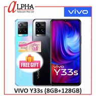 Vivo Y33s 8GB+4GB Extended Ram +NTUC Voucher + Free Gift *2 Years Warranty By Vivo*
