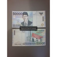Uang Lama 50000 rupiah Wr Soepratman Supratman 1999 Uang Kertas Kuno