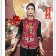 Style cod Ethnic Clip Embroidery Embroidery Horse fashion Lady Heavy Industry Early Autumn Short Sty