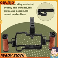 Full Camera Cage for -RP Camera Cage Accessories with Wooden Side Handle and Top Handle and