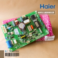 A0011800801B แผงวงจรแอร์ Haier แผงบอร์ดแอร์ไฮเออร์ แผงบอร์ดคอยล์ร้อน รุ่น HSU-10VFB03T(H)C อะไหล่แอร