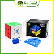 Rubik 3x3 MoYu MeiLong 3M Stickerless Có Nam Châm Rubic 3 Tầng 3x3x3 Đồ Chơi Lắp Ráp Xếp Hình