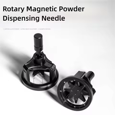 51mm/58mm Magnetic Coffee Tamper Rotating Needle Anti-slip Needle Espresso Hand Tamper Adjustable Co