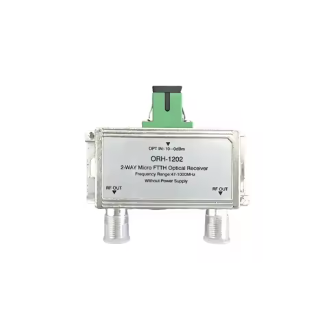 FTTH Optical Receiver Cable TV User Optical-to-Electrical Converter Home Network Mini Optical Connec