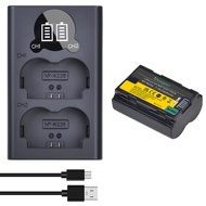 Uwayor NP-W235 Battery and Dual Charger Set for Fujifilm X-T4, XT-5, X-H2S, X-S20, GFX 50S II, GFX 1