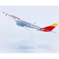 16cm IBERIA AIRBUS A330 Passenger Airplane Metal Plane Diecast Aircraft Model