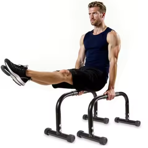 Parallettes Bars High Steel Push Up Bar Strength Training for Handstands Calisthenics Bars Dip Bars 