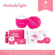 Honest Glow 190 Rejuvenating - Maintenance Set - Niacinamide Bleaching Cream Whitening Brightening