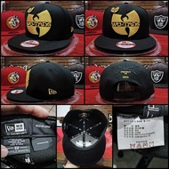 TOPI 9FIFTY NEW ERA X WUTANG BIG LOGO PROTECT UR FUCKIN HEAD SERIES SIZE: M/L ORIGINAL AUTHENTIC NEW