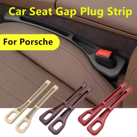 PU Car Seat Gap Leak Proof Sealing Strip, Seam Storage Box, For Porsche Cayenne Panamera Boxster Mac