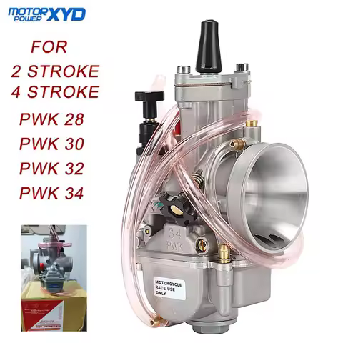 Universal Motorcycle PWK 28 30 32 34mm Carburetor For Yamaha Suzuki Honda 125 150 200 250cc Fit Keih