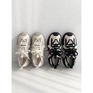 Pramid Genuine Korean AU601 Recommended Super Soft Lambskin Casual Sneakers (Height 4.5cm Normal Siz