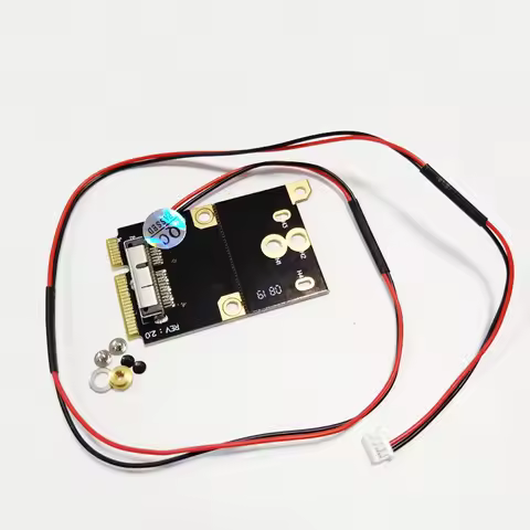 MINI PCI-E to wireless wifi card with line wireless card BCM94360 BCM94360CS2 to mini pci-e adapter 