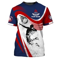 [Nama custom Jersey] 2024 bola tampar sublimasi penuh jersi murah Premium pengeringan pantas bernafa