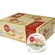 CJ Hatban Korean Cooked White Rice 210g x 18ea / Instant Korean Cooked Rice 210g x 18ea