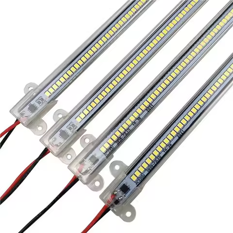 2pcs LED Bar Light AC220V High Brightness 8W 50cm 30cm 72LEDs 2835 LED Rigid Strip Energy Saving LED