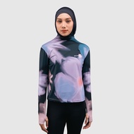 HIA Everywear X Dianable Bhava Printed Sportswear Running Gym Padel Lari Regular Fit Long Sleeve Dry