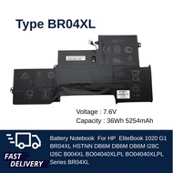 (ส่งฟรี ประกัน 1 ปี)HP EliteBook 1020 G1 BR04XL HSTNN DB6M battery DB6M DB6M I28C I26C B004XL BO0404