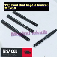 MESIN Tap hantap tap machine tap spiral tap bolt lock 8 m5x0.8 YG WG not yamawa osg
