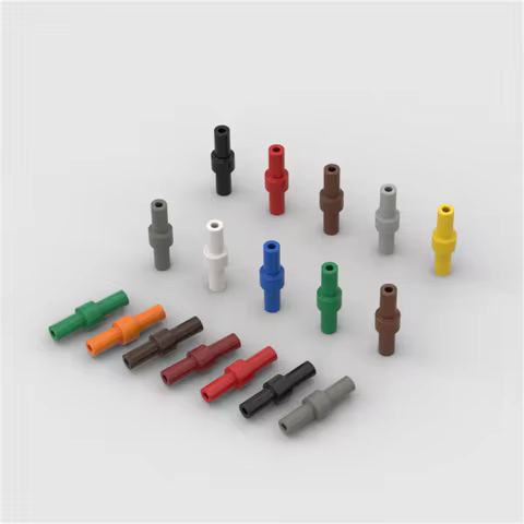 10PCS Puzzle Particle 78258 Bar 2L Building Blocks With Stop Ring High-Tech Bricks Educational Toys 