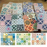 Set of 6 boxes 20x20 Tini Printing Cement Tile Decal Wall tiles, floor stickers, kitchen stickers. S