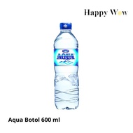 botol bekas Kusus Aqua ukuran 600ml