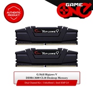 G.Skill Ripjaws V DDR4-3600 CL18-22-22-42 1.35V 32GB (2x16GB) Desktop Memory (F4-3600C18D-32GVK)