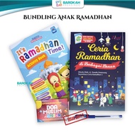 Paket Buku Catatan Bacaan Anak Lengkap Cerita dan Jurnal Planner Book Kegiatan Ramadhan