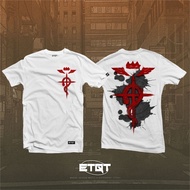 (HOT) Anime Shirt - Unisex - Etiquetta Co. - Fullmetal Alchemist - Logo V2