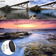 [yiodusi] Professional ND2 to ND400 Slim Fader Neutral Density Filter ND Filter Waterproof