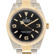 （現貨）全新26年Date ROLEX 124273 勞力士 探險家型 EXPLORER 124273-0001 間金 金鋼 探一