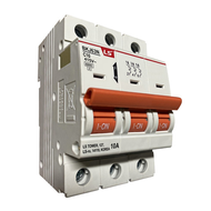 Cầu dao tự động MCB hãng LS dòng BKJ63N 1 2 3 4 pha dòng cắt 6kA gắn trên thanh ray tủ điện